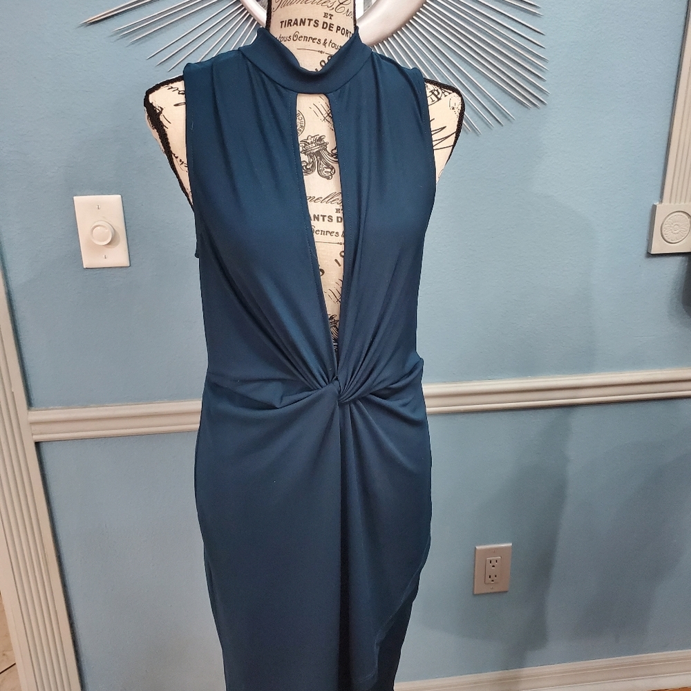 Open chest dress